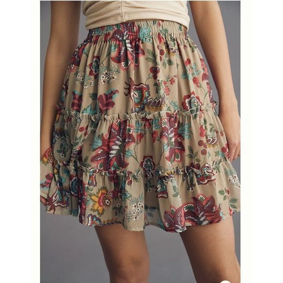 Let Me Be Chiffon Mini Skirt - Picture 3 of 4